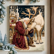 Santa Claus & Reindeer Diamond Art Kit