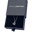 Photo heart necklace in box