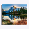 Lake and Mountain reflection